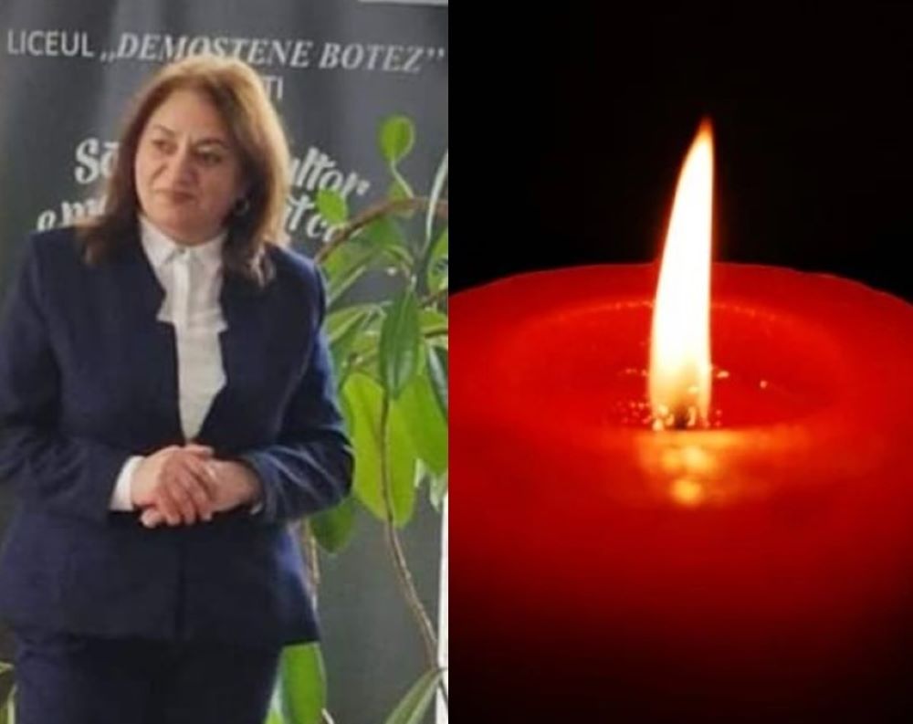 Directoarea moartă pe patul de spital, plânsă de colegi: Azi lumina doamnei profesor s-a stins aici pe pământ