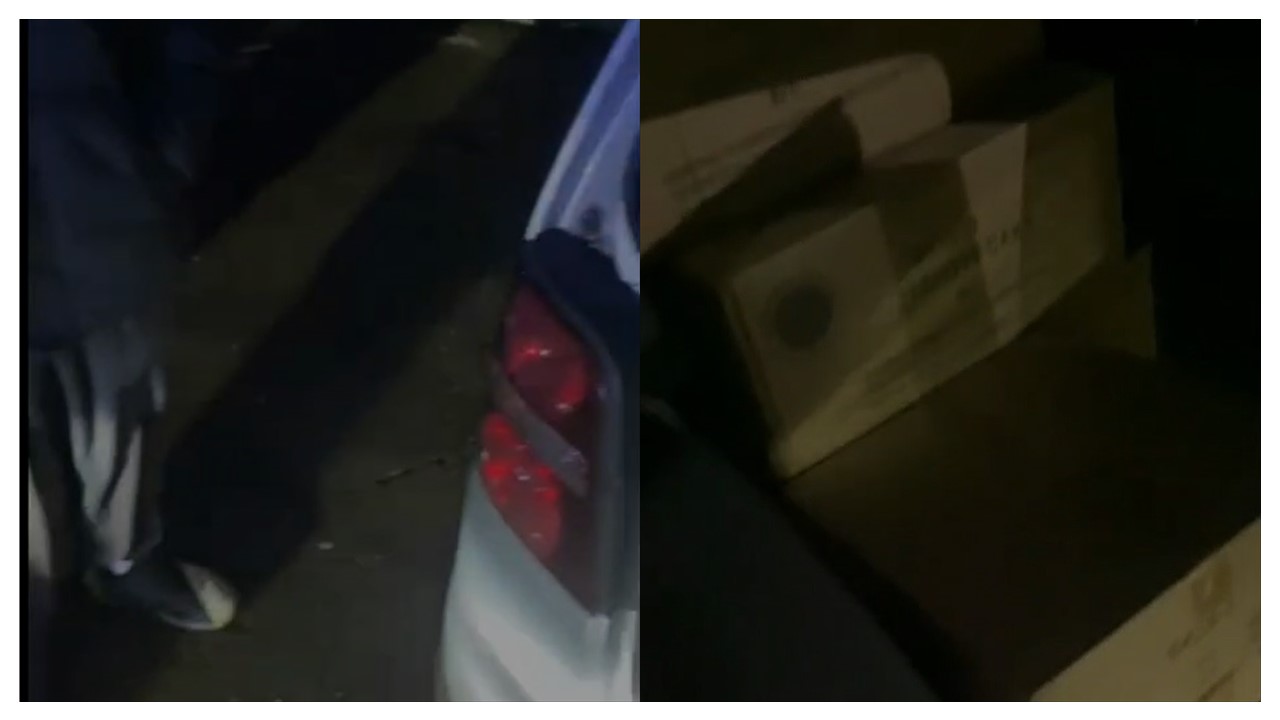 Chinez oprit de polițiști pe Calea Națională,  avea portbagajul plin pentru o afacere „de sezon” – VIDEO  
