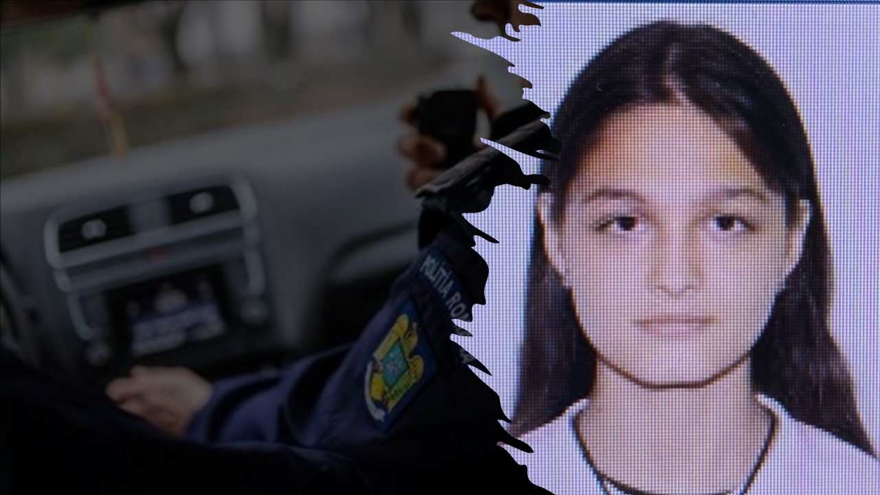 Larisa a fost găsită după o mobilizare inclusiv cu polițiștii din județul vecin 