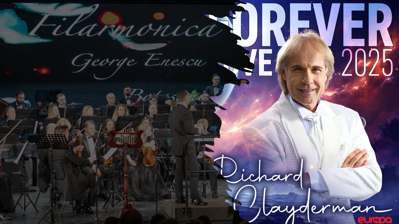 Filarmonica Botoșani, două concerte de excepție alături de celebrul Richard Clayderman: Este o mare cinste pentru orașul nostru