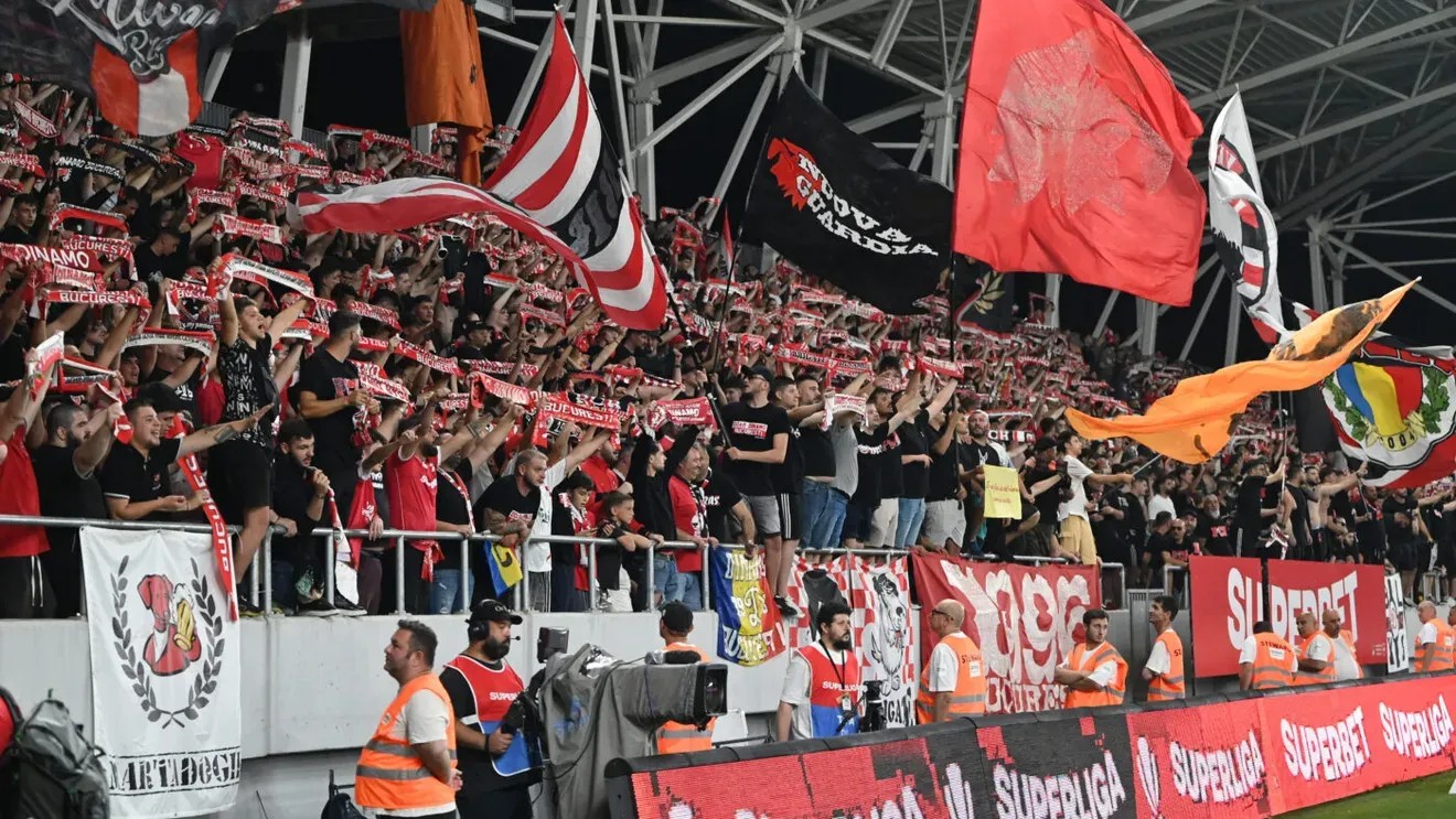 „Câinii roșii” dați afară de pe Stadionul „Arcul de Triumf” după un scandal pornit la meciul cu Botoșani 