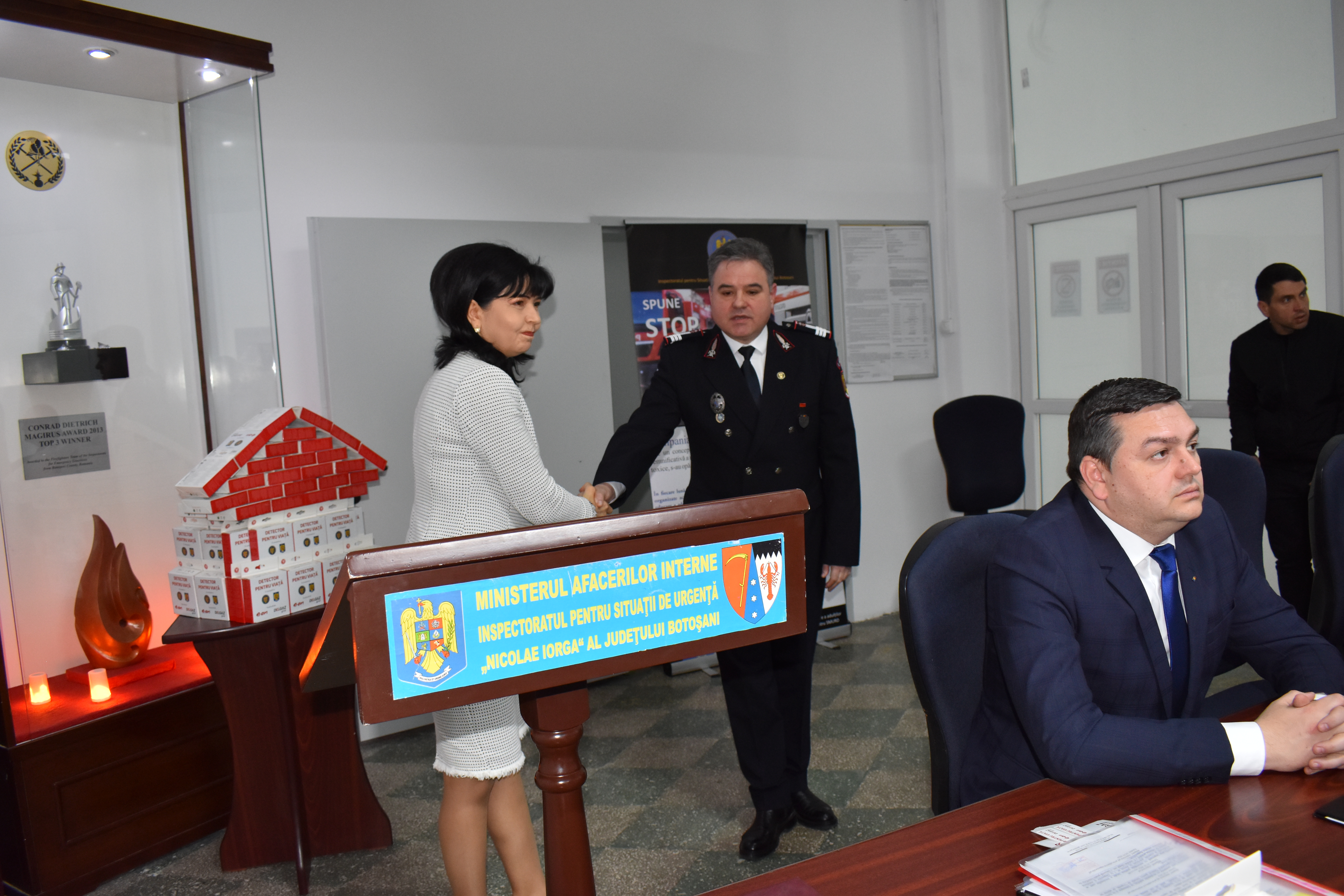 Șefa CJ-ului, mesaj în „casa” pompierilor: Facem astăzi un nou pas spre prevenția unor catastrofe – VIDEO 