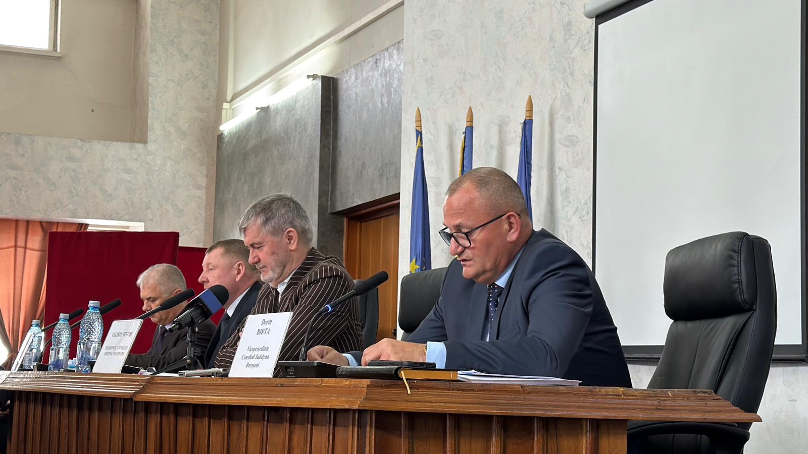 Dorin Birta la sedinta CJ