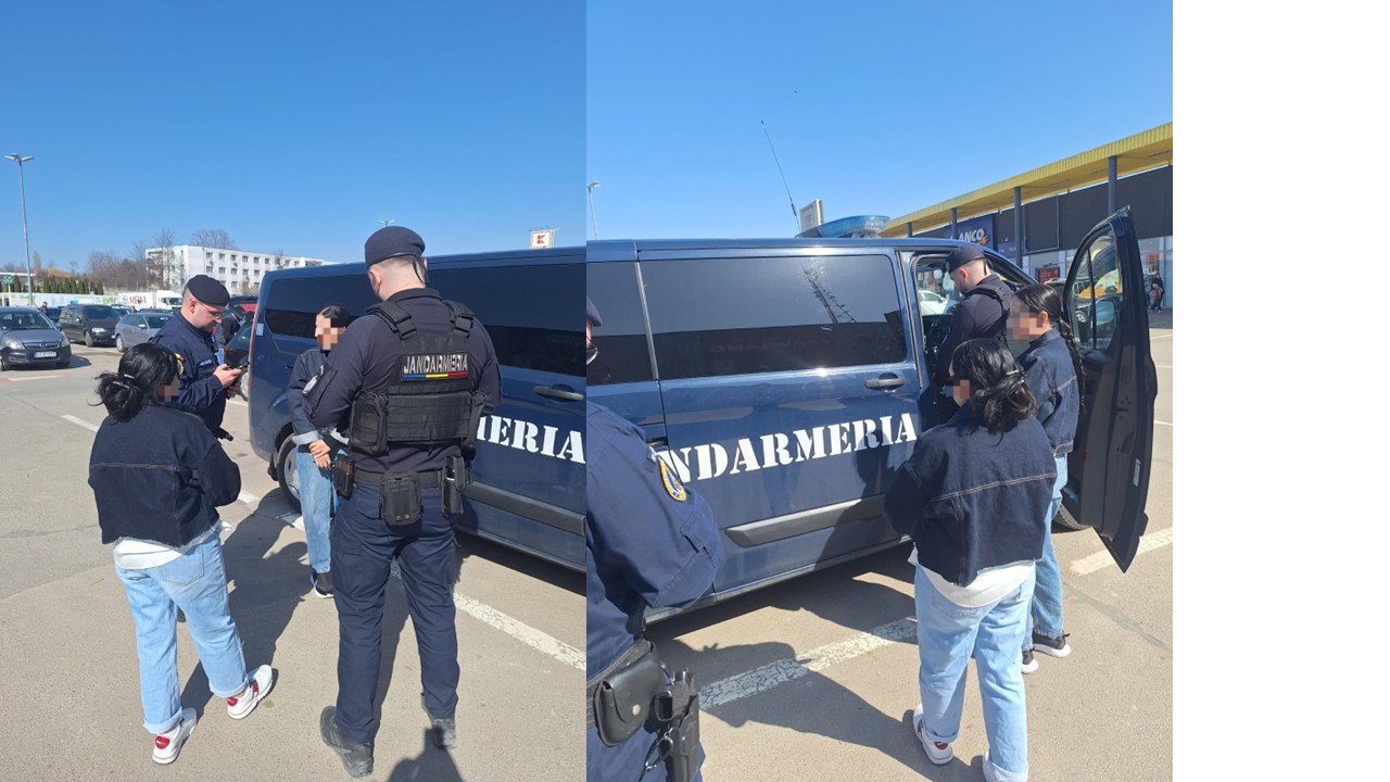 Rușinos ce făceau aceste femei: Două tinere amendate în parcarea unui hipermarket din Botoșani 