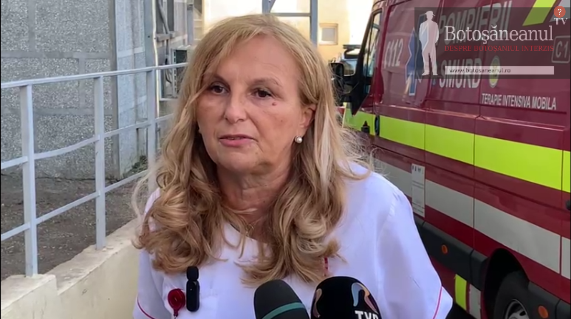 CLIPUL ZILEI: Șefa UPU SMURD Iași, declarații despre accidentul grav de la Botoșani 