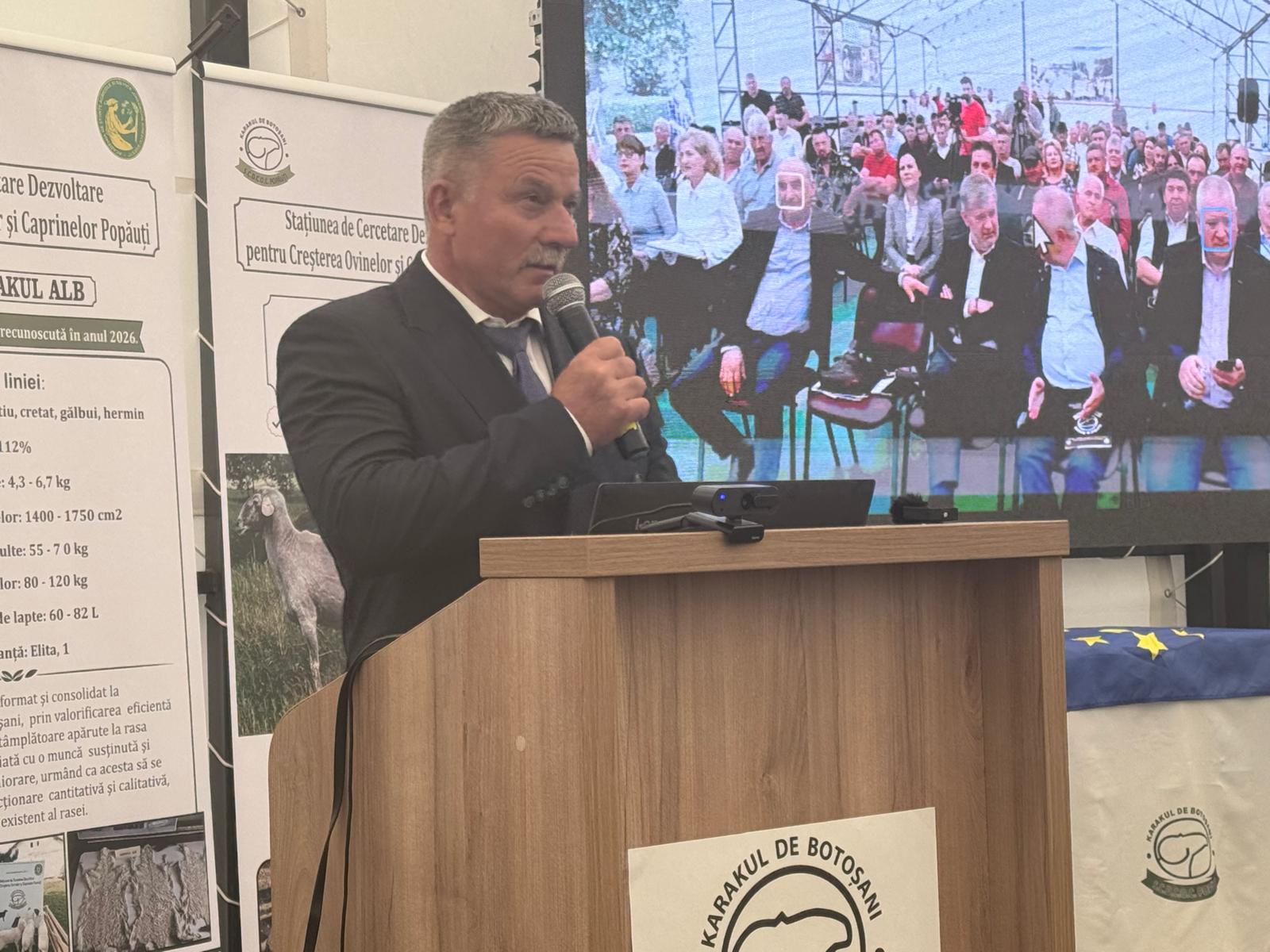 dr.ing. Lelior Iacob, directorul general al Agenţiei Naţionale pentru Zootehnie