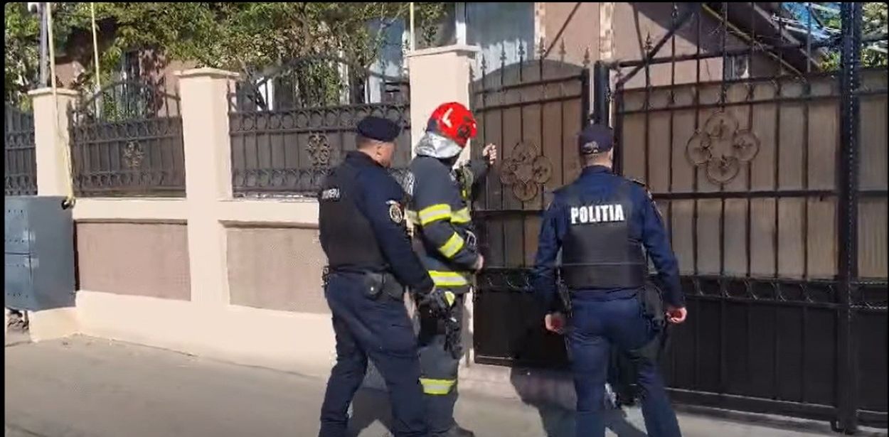 drona prabusita la Galati