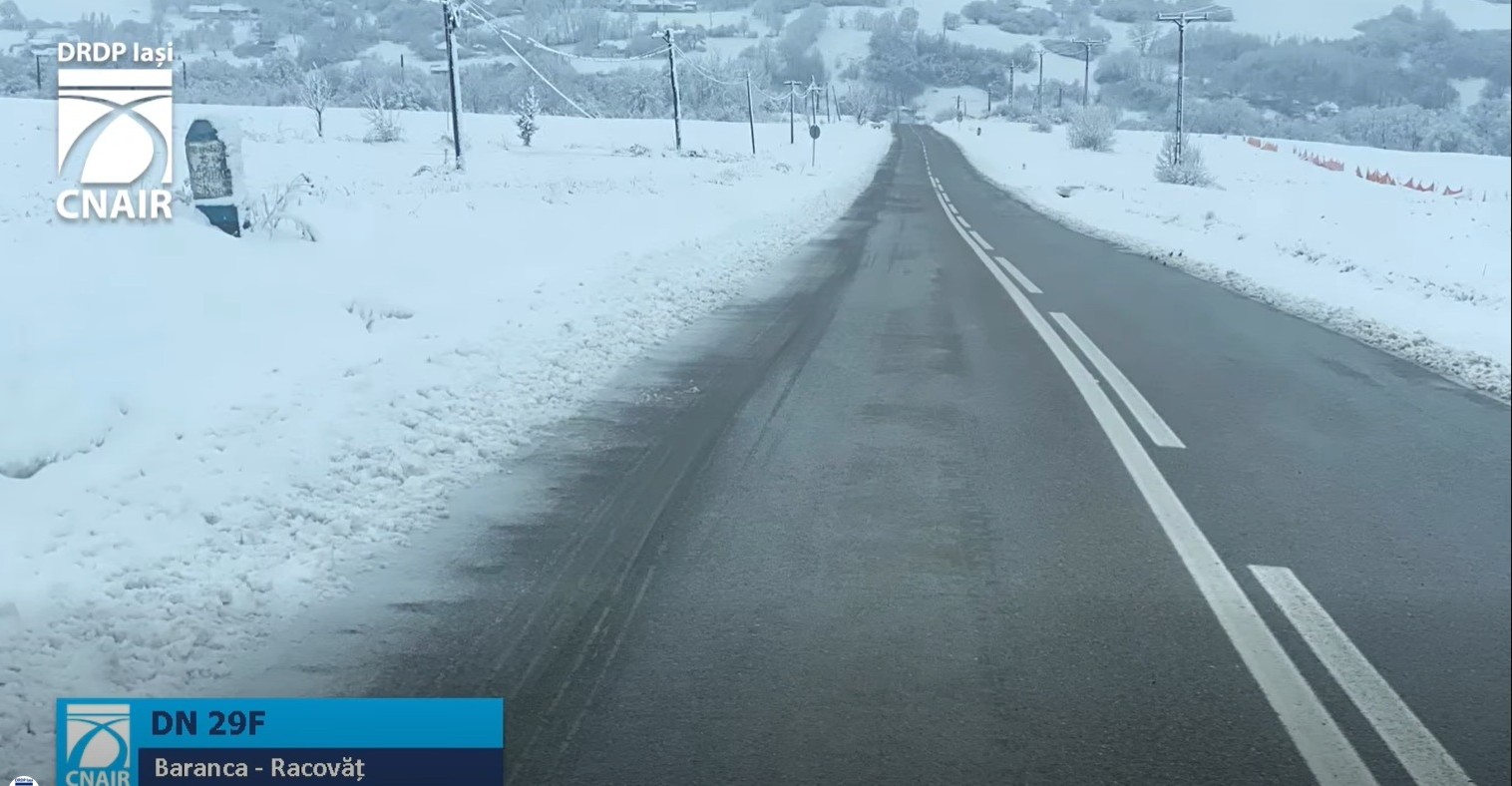 Drumarii au intervenit la Botoșani cu aproape 90 de tone de material: Circulați cu atenție – VIDEO 