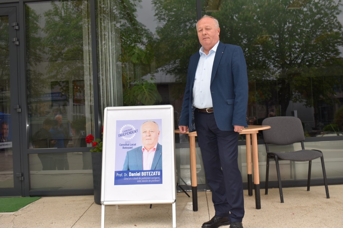 Un ambasador al școlilor în plen: PLANURILE profesorului Botezatu din postura de independent – VIDEO 