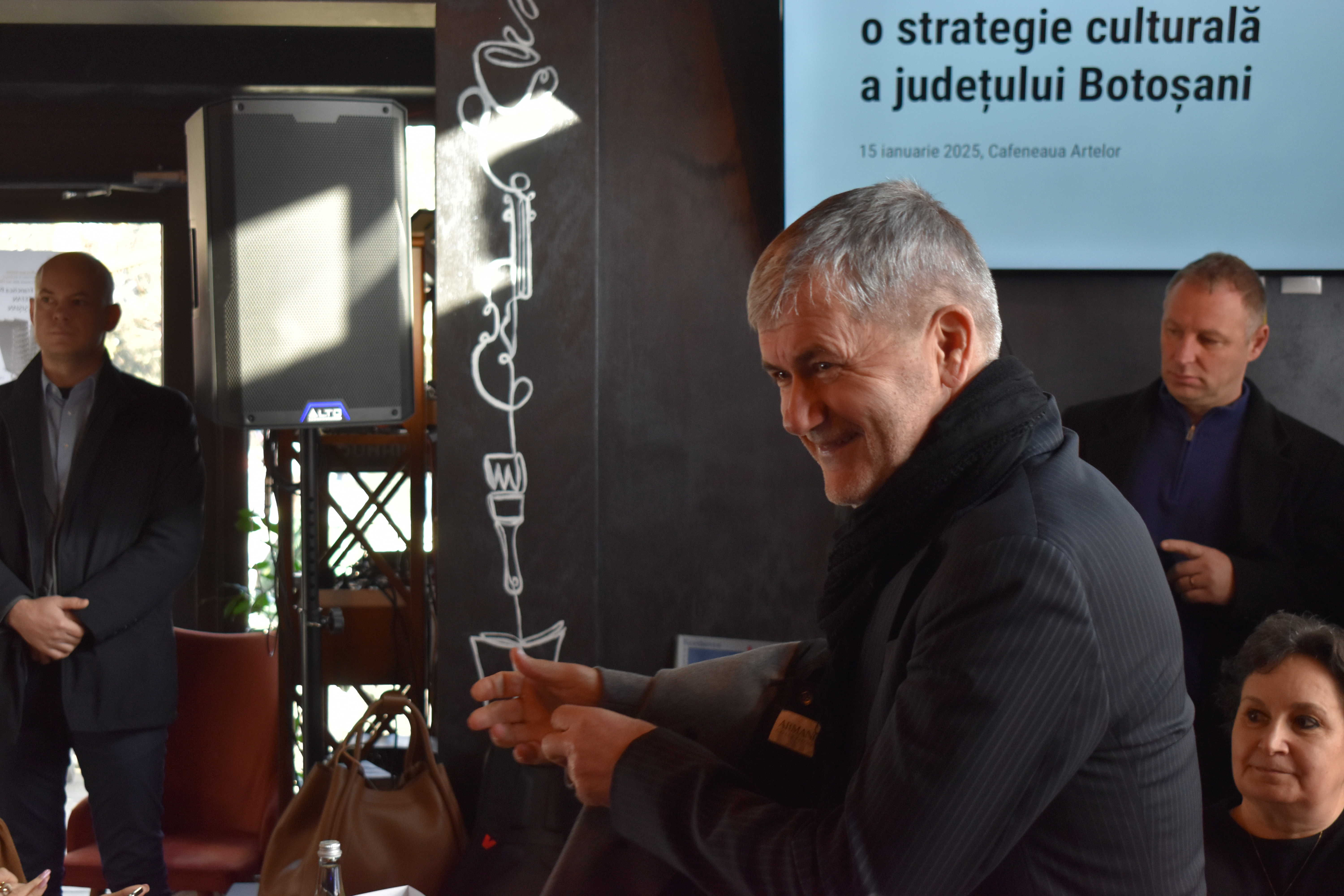 Valeriu Iftime la consultarea publică pentru dezvoltarea culturală a Botoșaniului: Mi se părea un loc pe care trebuia să-l sfințim altfel - VIDEO 