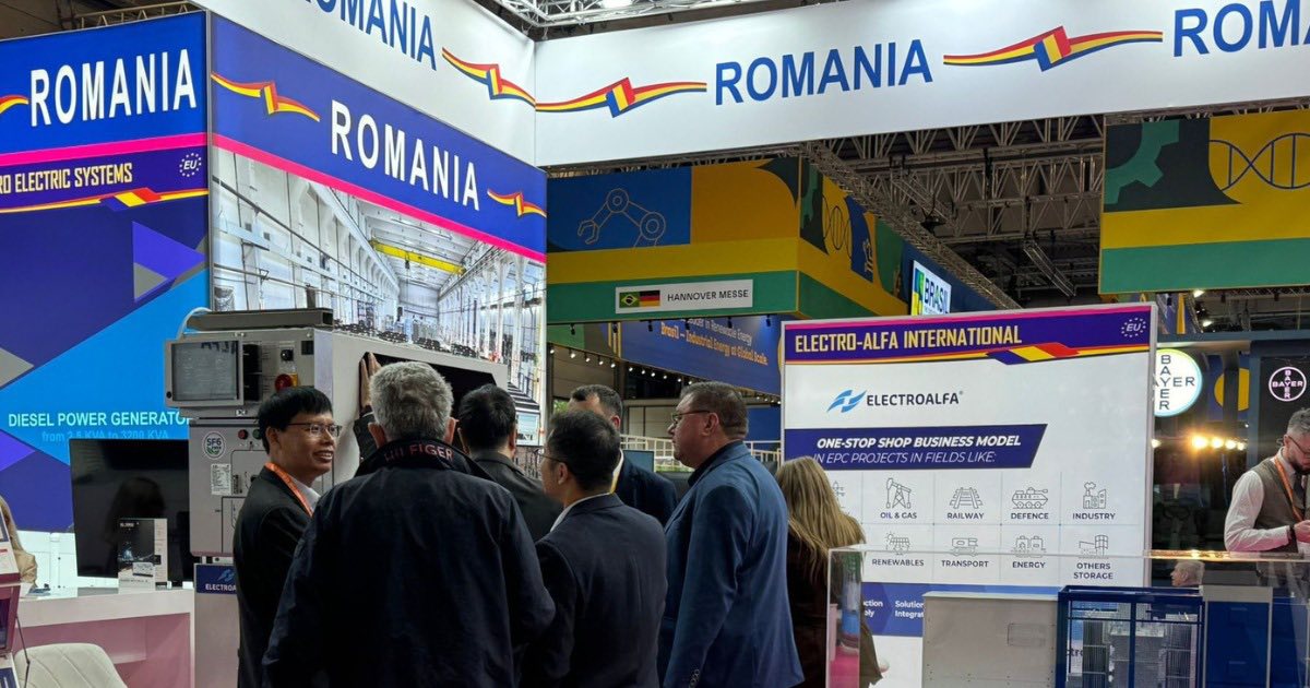 Electroalfa la un targ international