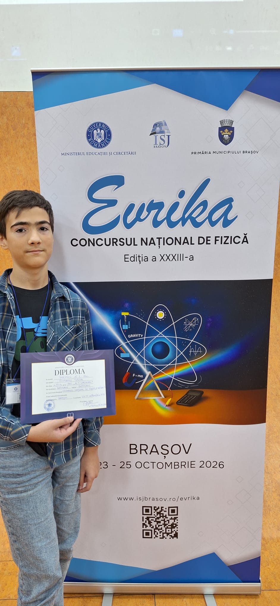 elev premiat la fizica botosani