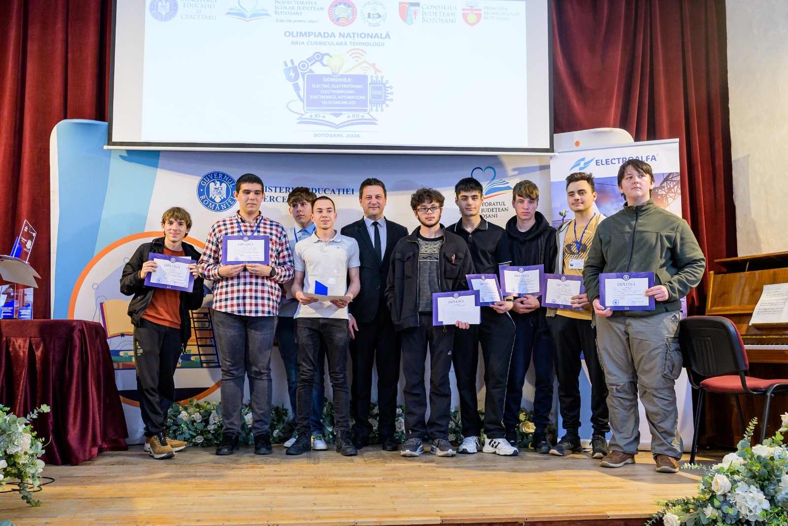 Elevi premiati la olimpiada de tehnologii (