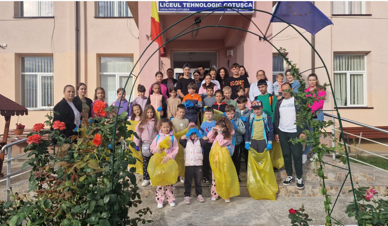 ASTĂZI: Județul Botoșani în curățenie generală, mii de elevi și profesori participă la acțiune