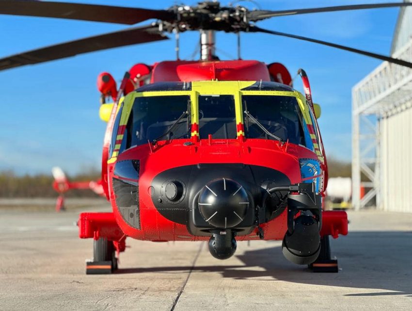 Elicopter Black Hawk trimis la Botoșani, este la prima misiune – VIDEO 