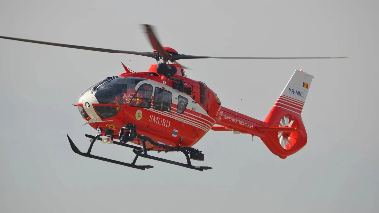 Botoșănean de 56 de ani preluat astăzi de elicopterul SMURD