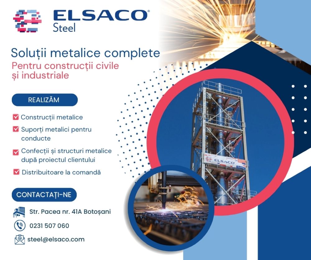 Elsaco Electronic lansează noua direcție de business – Elsaco Steel