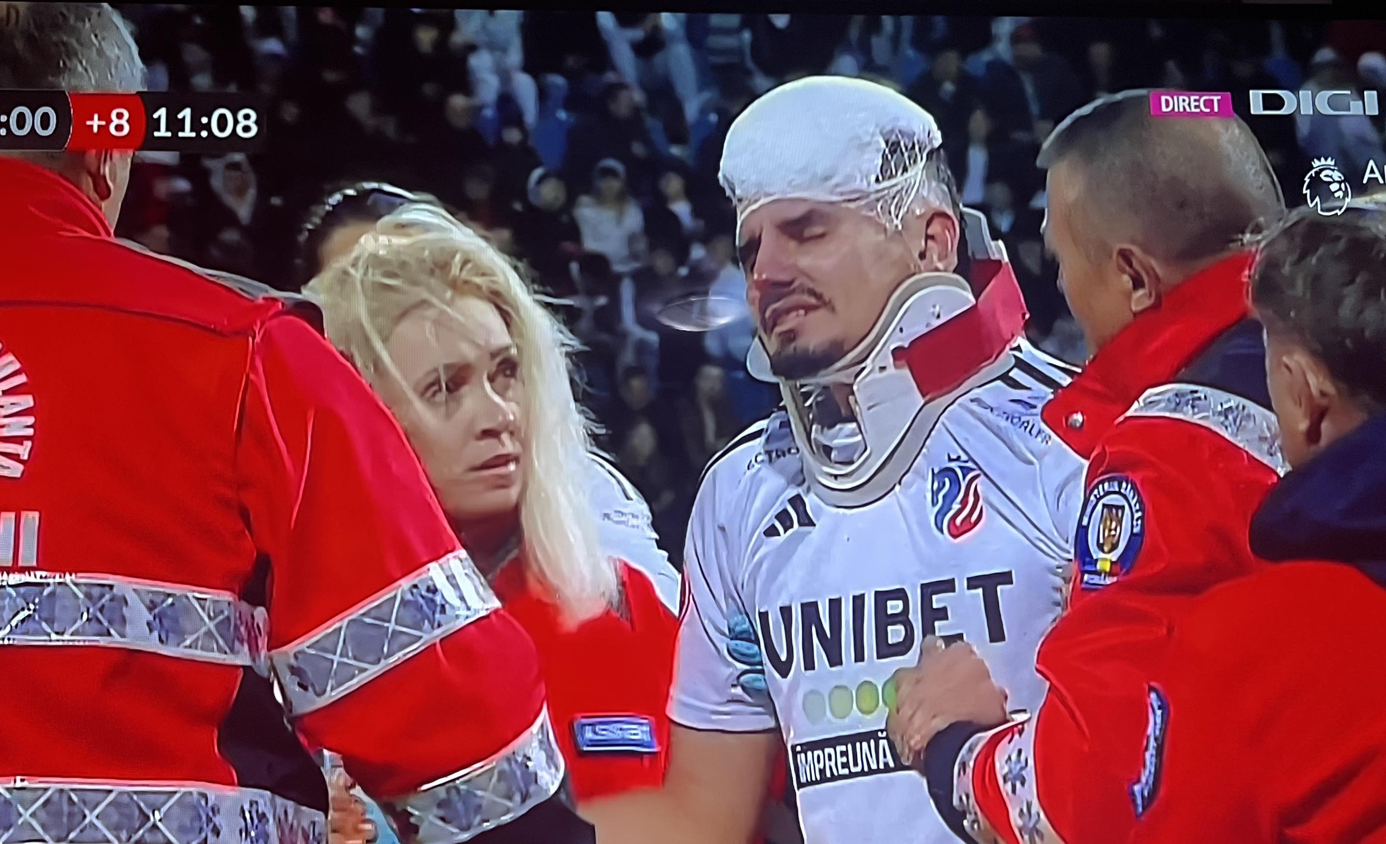 Benzar, detalii după intrarea horror asupra sa: Am o tăietură de cinci centimetri, plus gaură, în cap!