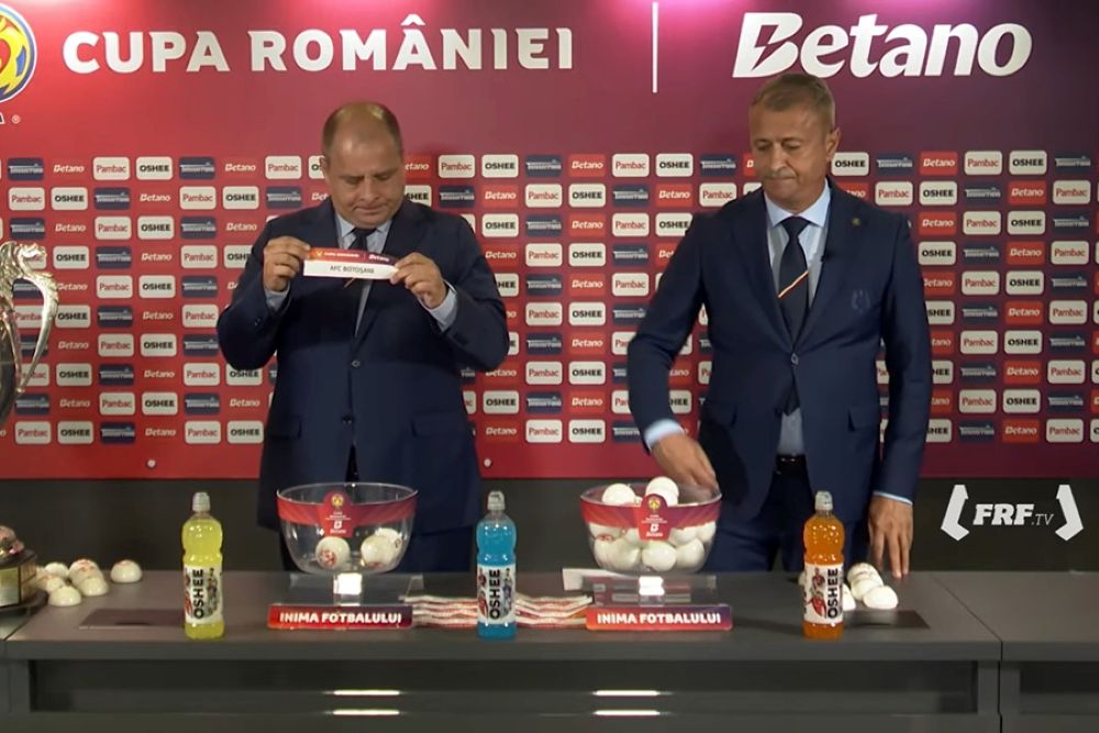 FC Botoșani și-a aflat adversara din play-off-ul Cupei României