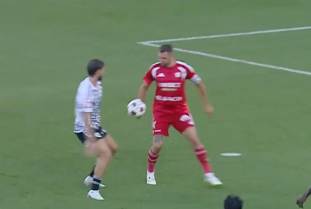 Miron, faza penaltyului