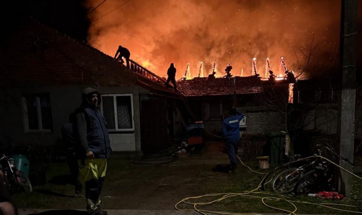 botosaneanca dusa la spital dupa un incendiu