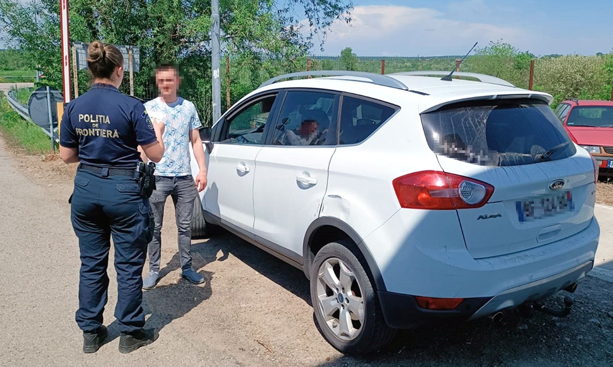 Il veicolo rubato in Italia si è fermato a Rădăuți-Prut