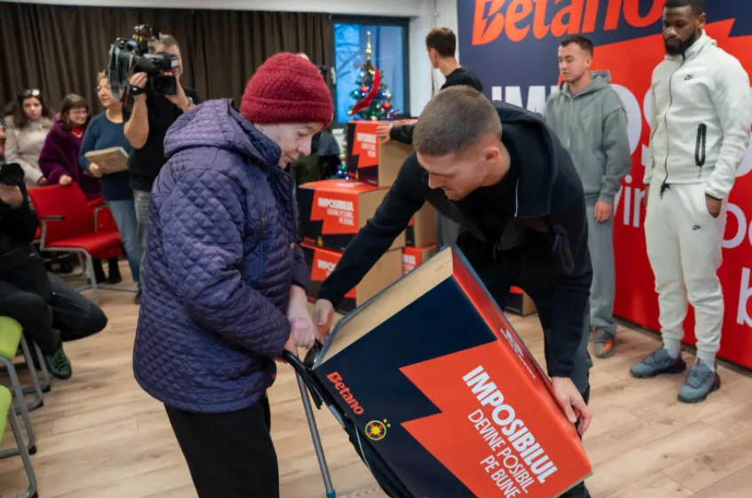 Betano dăruiește de sărbători!