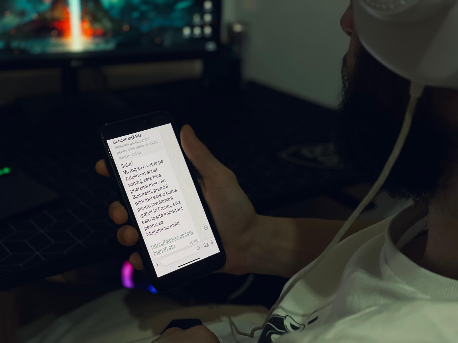  Vot pentru „Adeline", noua escrocherie folosită de hackeri pe WhatsApp, lasă românii fără bani