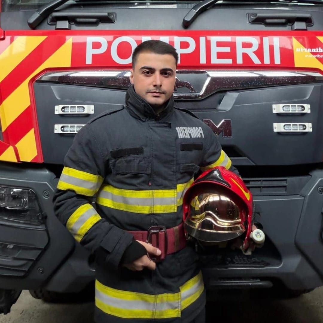 gabriel, tanarul care a intervenit la un incendiu
