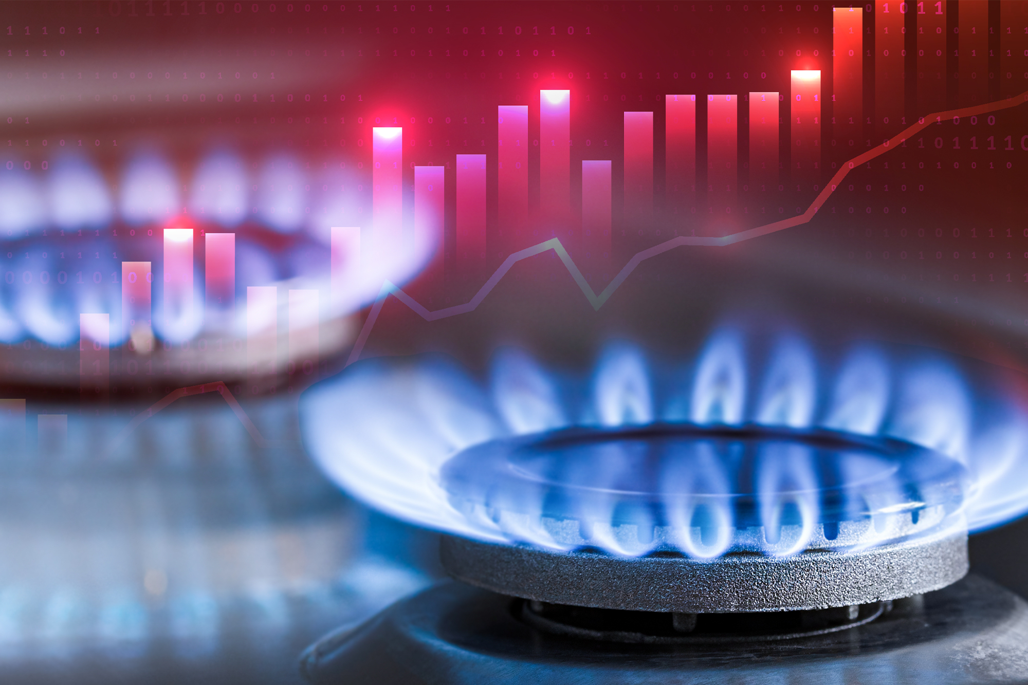 Gazul european, scumpire-șoc de 30% după creșterea prețului petrolului