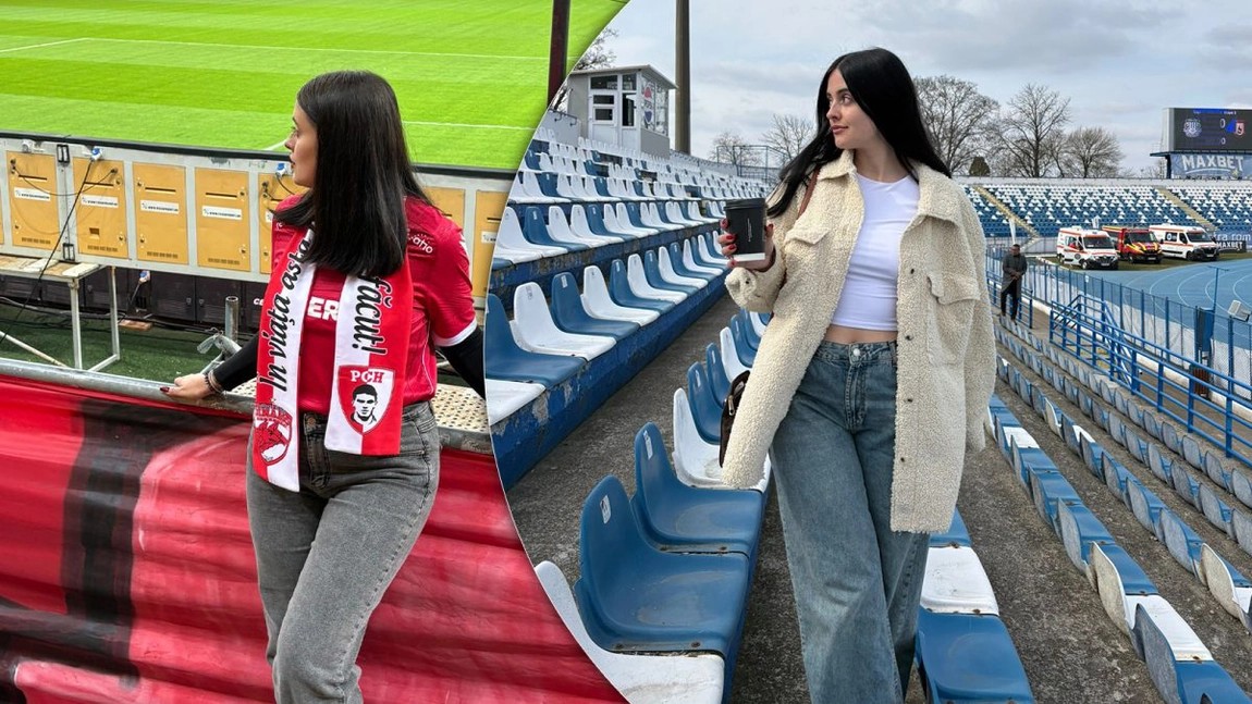 tanara care ii pune la respect pe fotbalisti