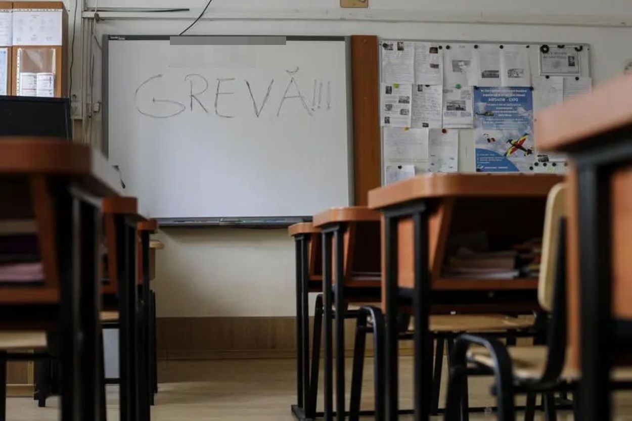 greva in scoli