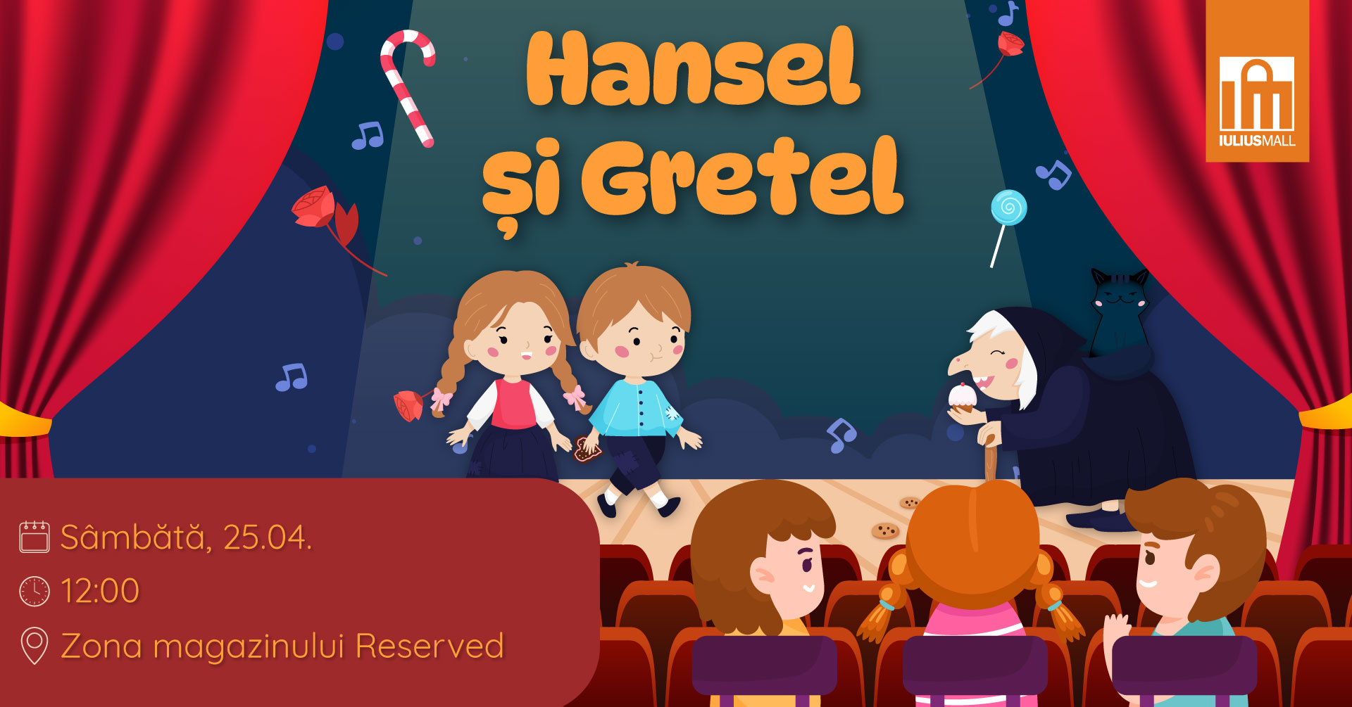 Teatru pentru copii, ateliere creative, circ și experiențe de beauty, în acest weekend, la Iulius Mall Suceava 