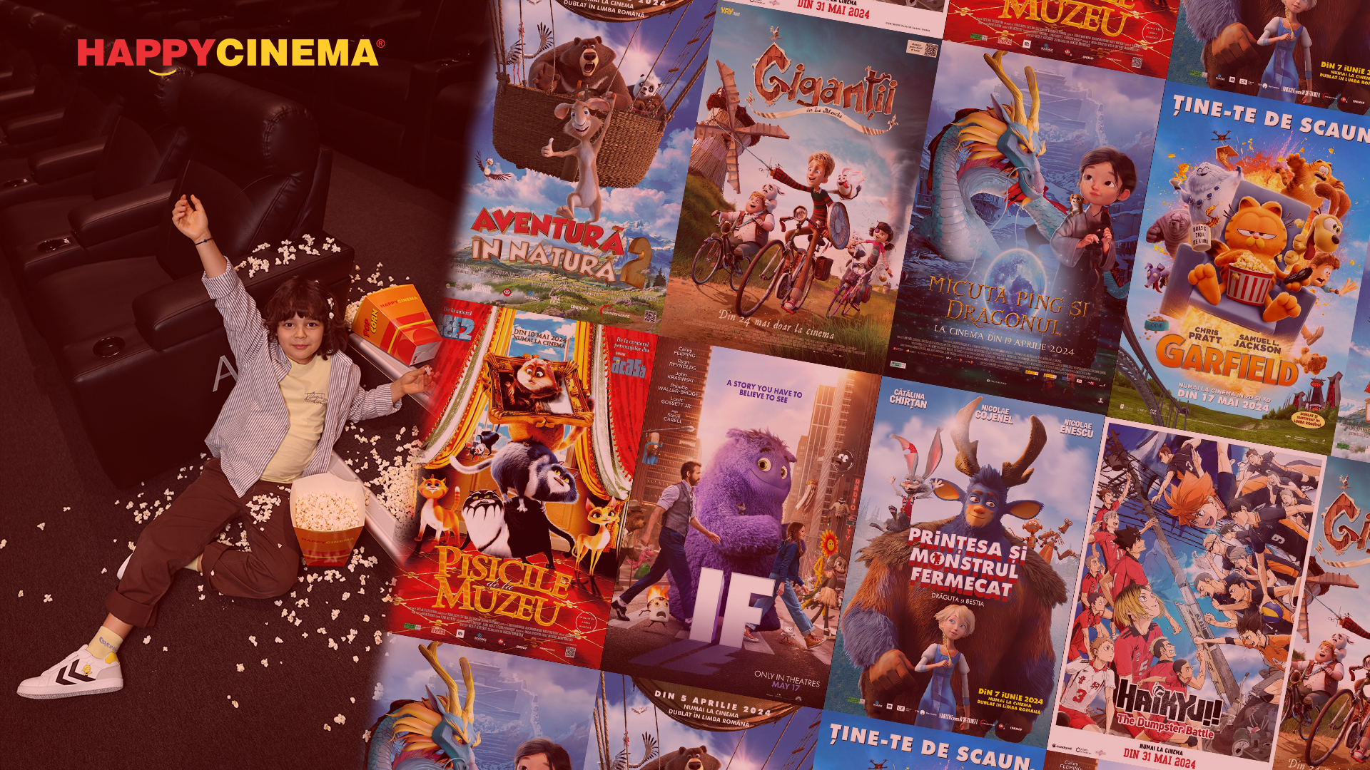 Filme care transformă ziua într-o poveste cu adevărat magică, pentru copiii de toate vârstele, în luna iunie, la Happy Cinema