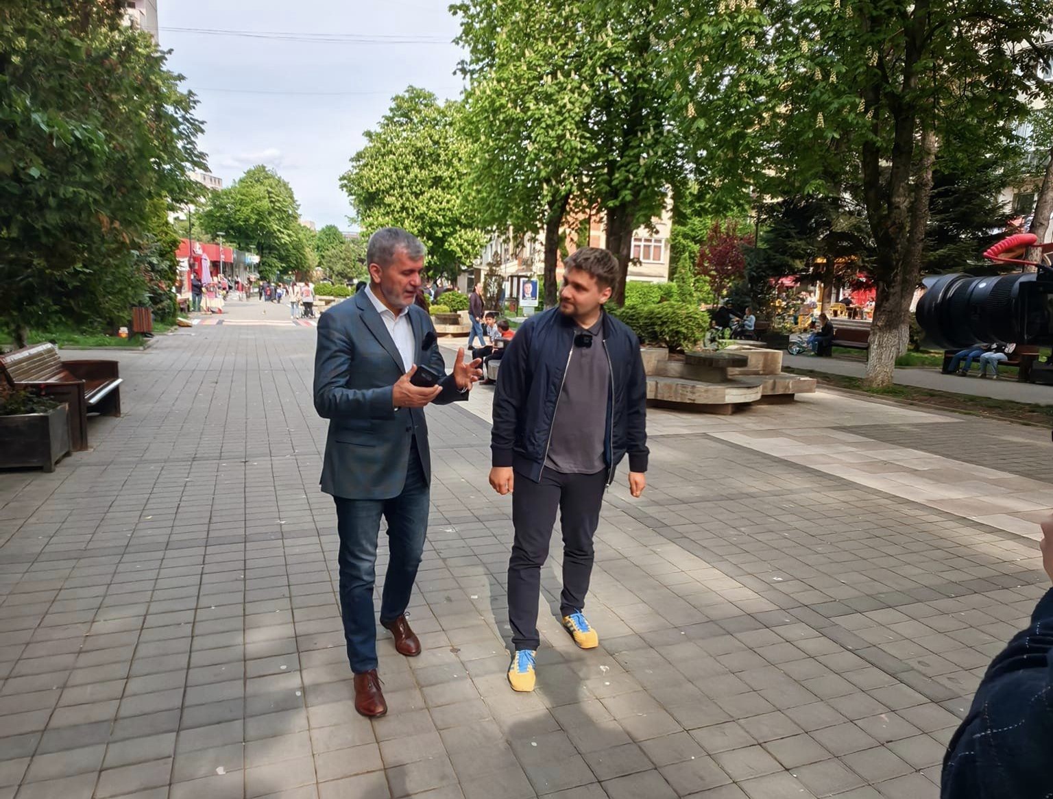 Liberalii în frunte cu Valeriu Iftime pornesc în cartierele orașului să adune probleme de la botoșăneni – VIDEO 