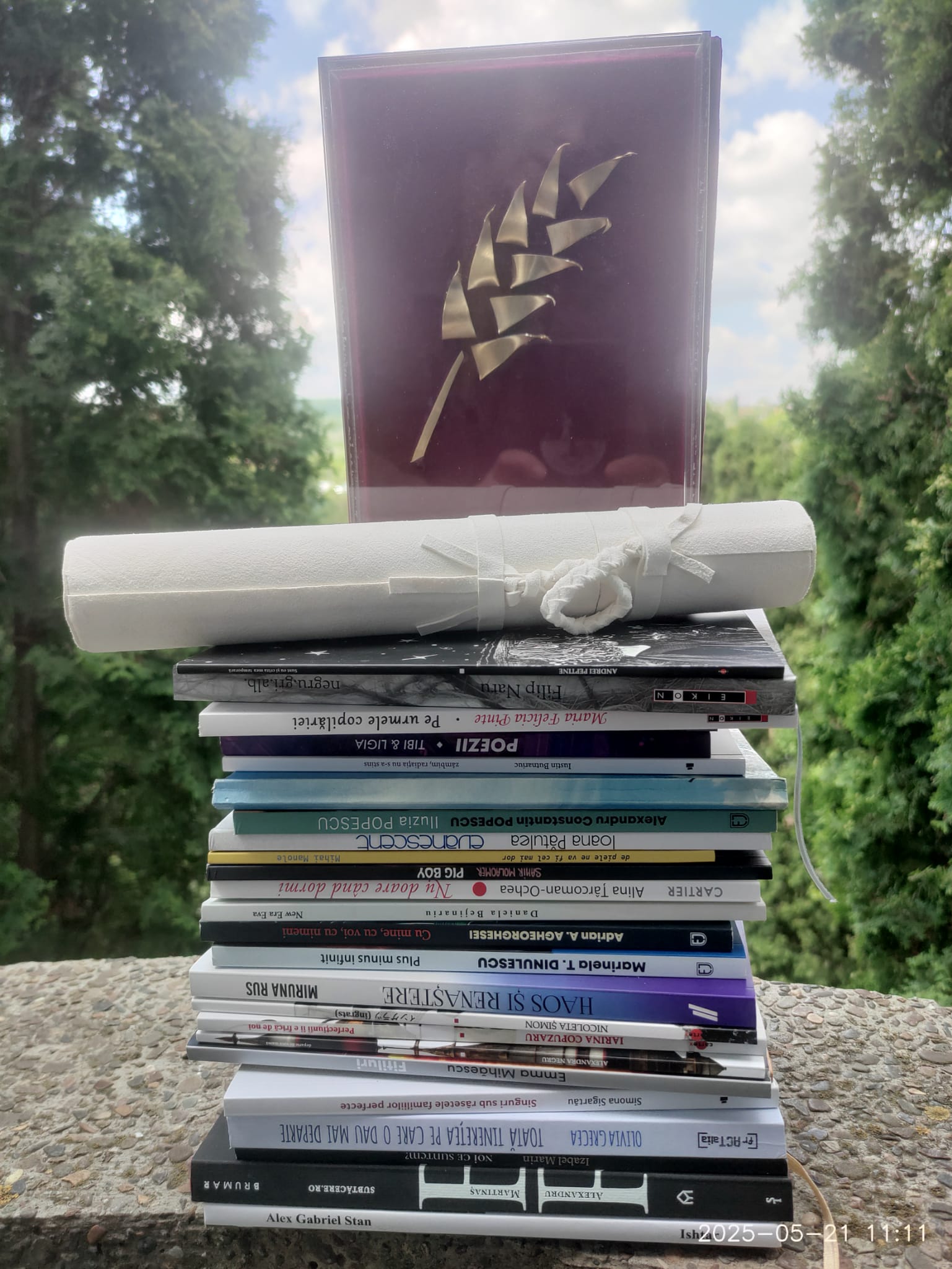 Volume în concurs pentru Premiul Național de Poezie  „Mihai Eminescu” – Opus Primum 