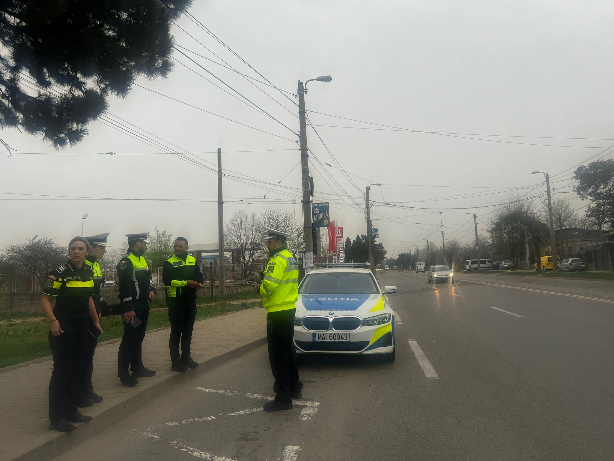 Șofer botoșănean surprins de Poliție acte expirate la mașină 