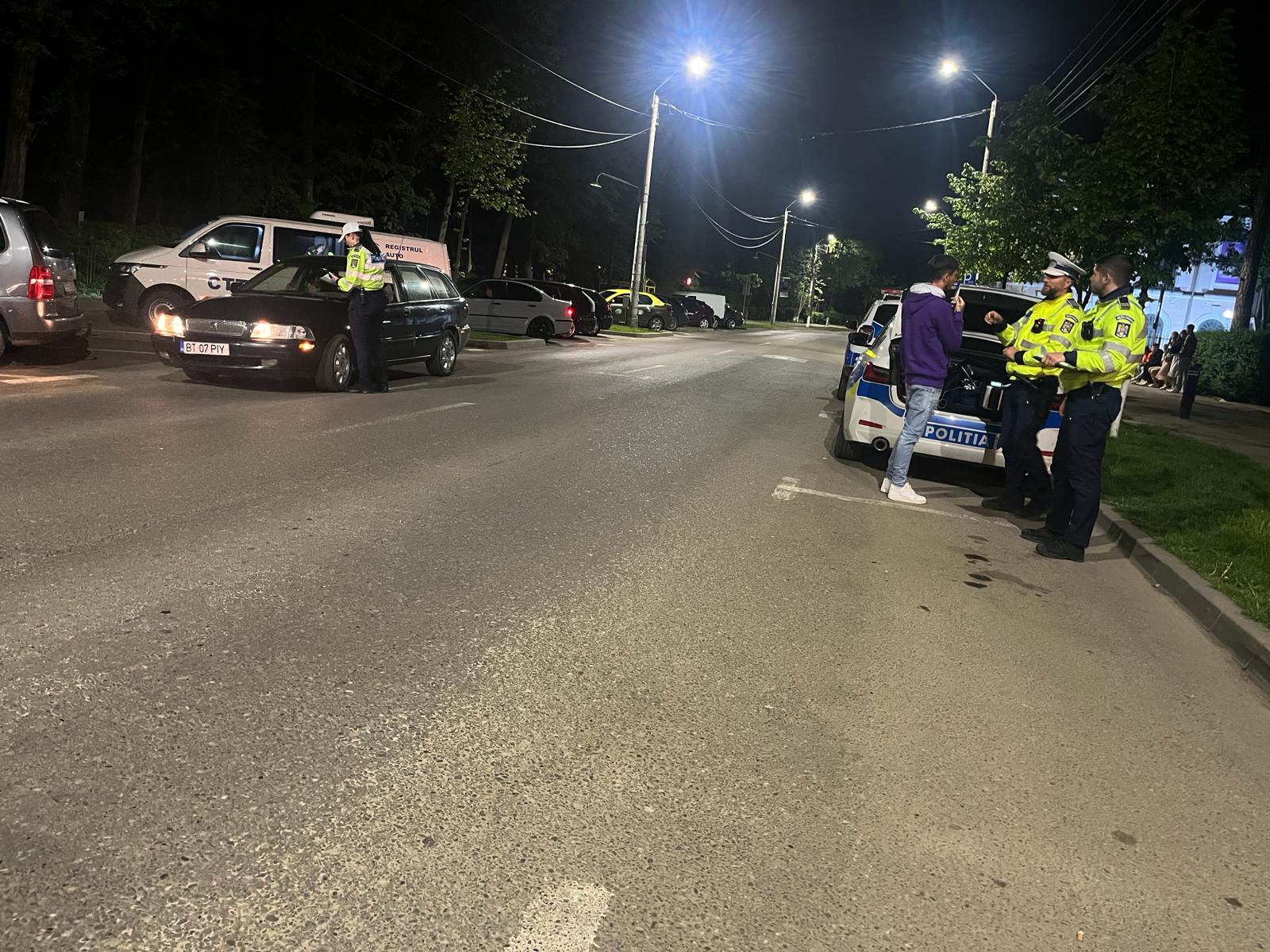 Tinerel la volan: Tras pe dreapta de Poliție s-a constatat că se afla la volanul unei mașini „fantomă”