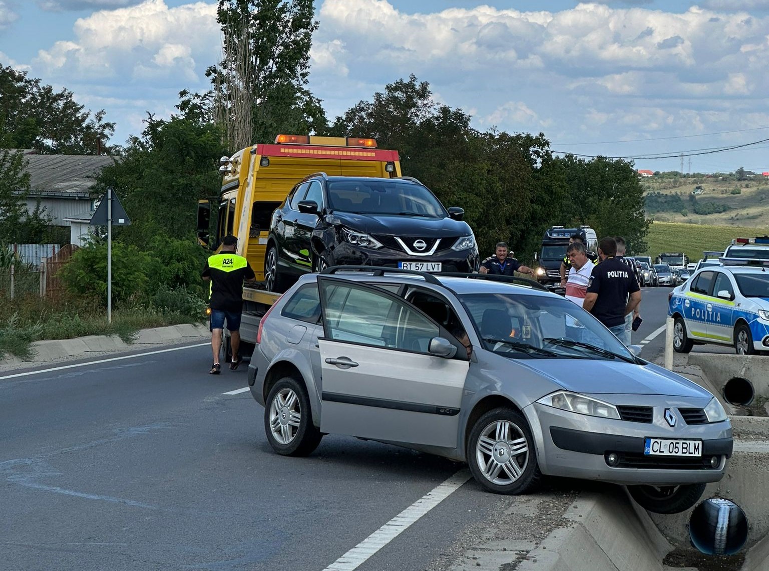 Accident la Baisa produs de un tânăr de 18 ani, o adolescentă a ajuns la spital – VIDEO 