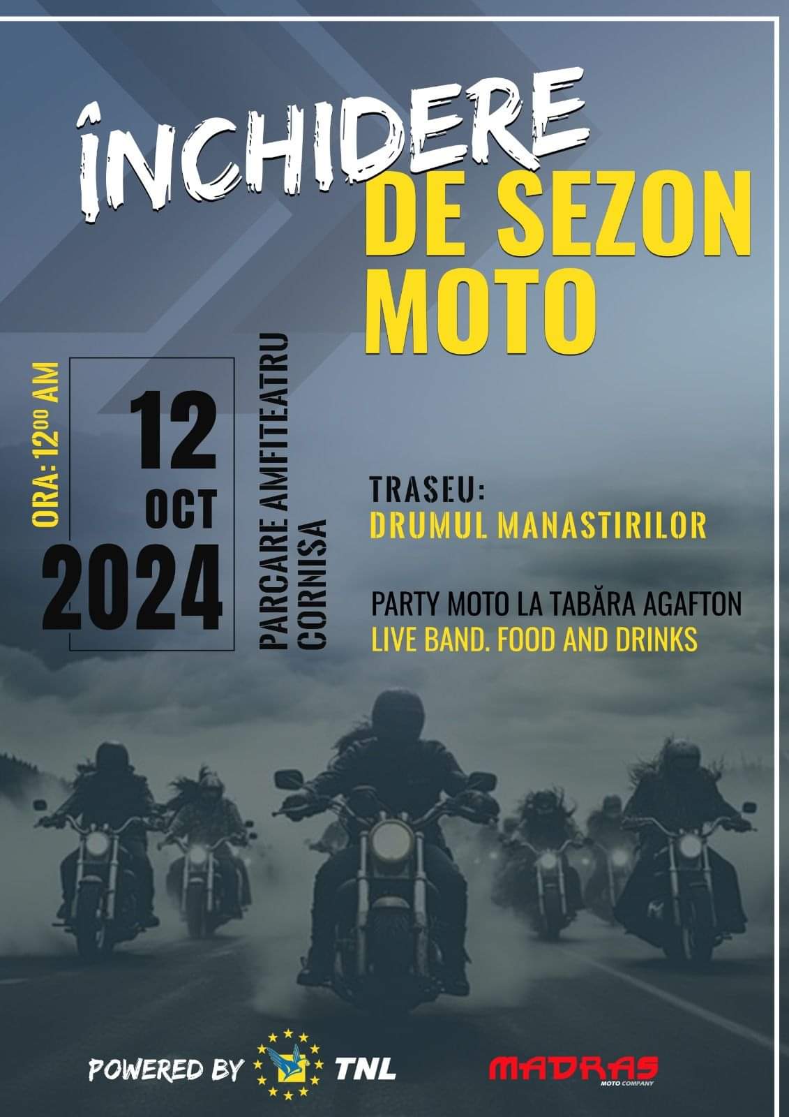 Închidere de sezon moto organizată de tinerii liberali, la Botoșani 
