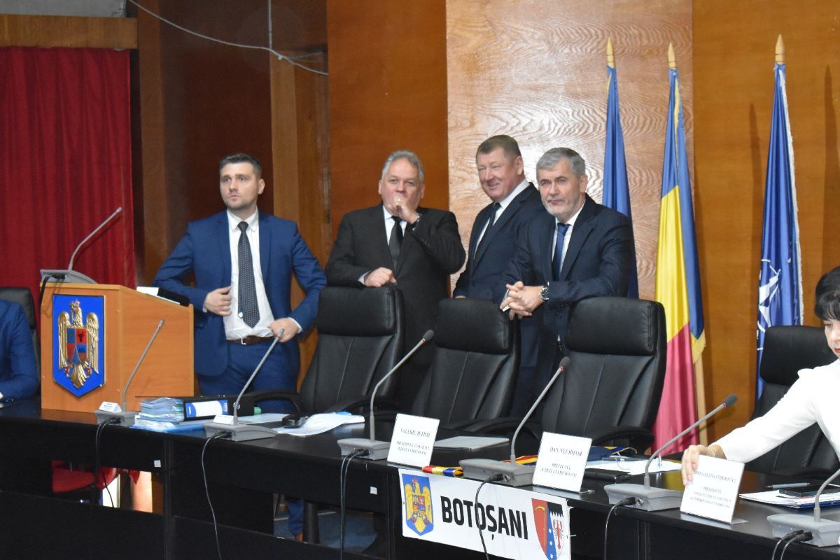 DETALIUL care l-a marcat pe Valeriu Iftime la prima ședință a Consiliului Județean Botoșani – VIDEO 
