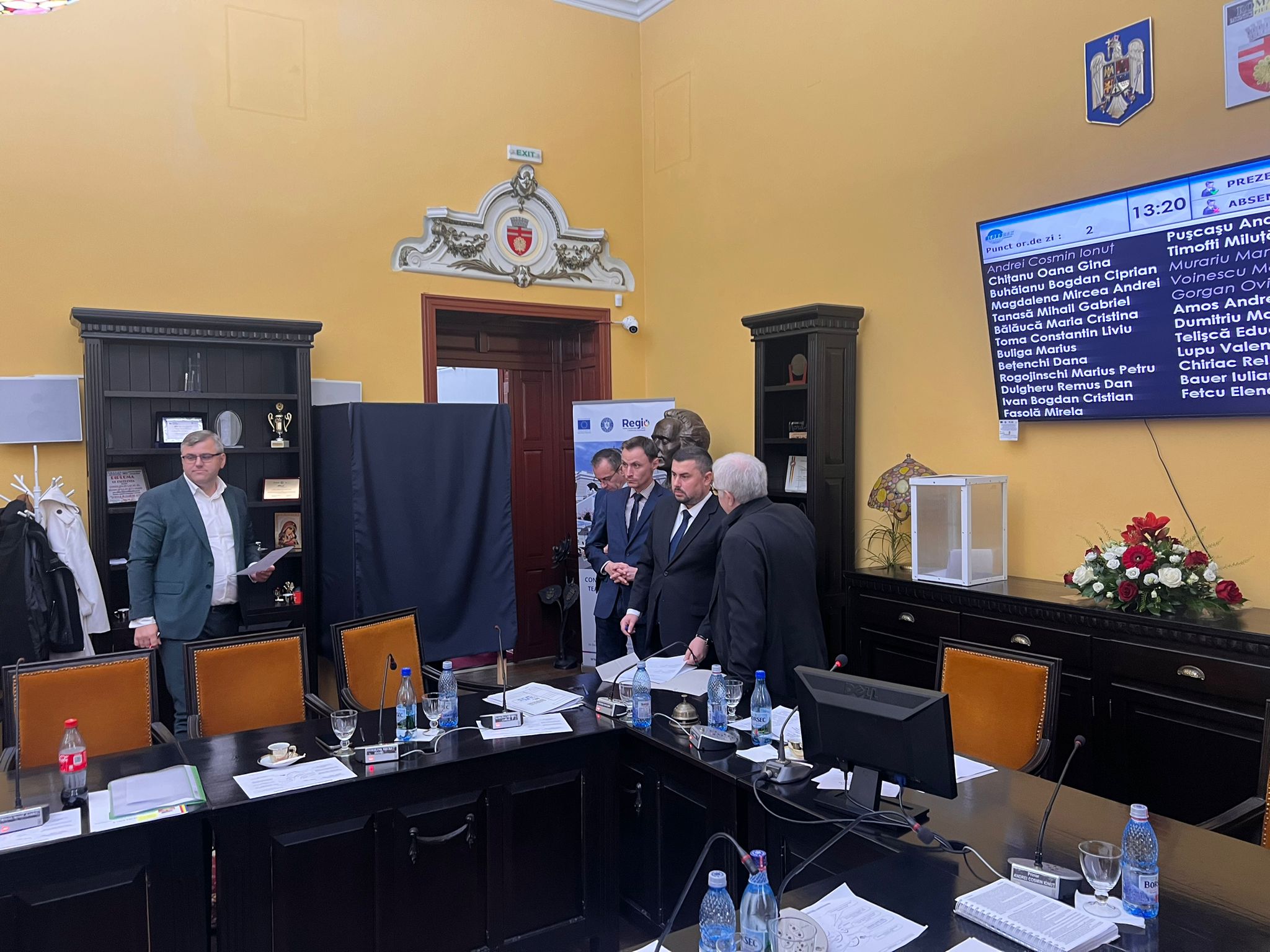 VOT secret și pentru viceprimarul care îl înlocuiește pe primarul Cosmin Andrei