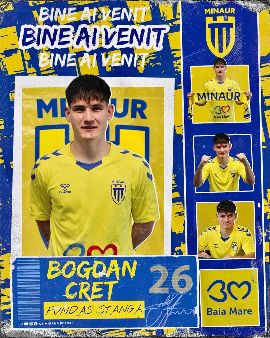 Tânără speranță trimisă de FC Botoșani la rodaj în Liga 3