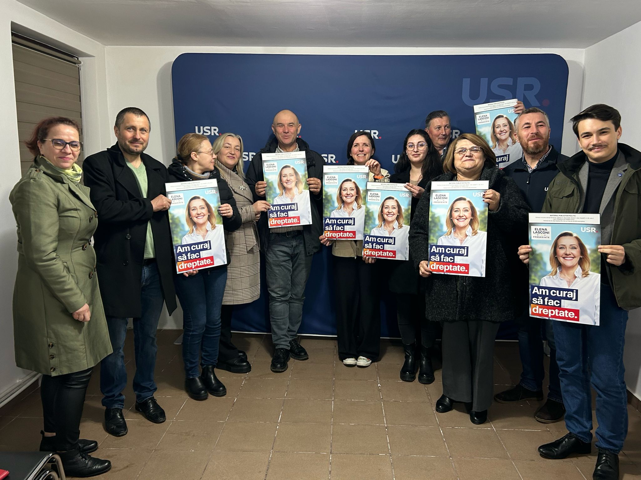 Start în campania electorală, primul mesaj vine de la USR Botoșani: Elena Lasconi este garantul continuării drumului european al României