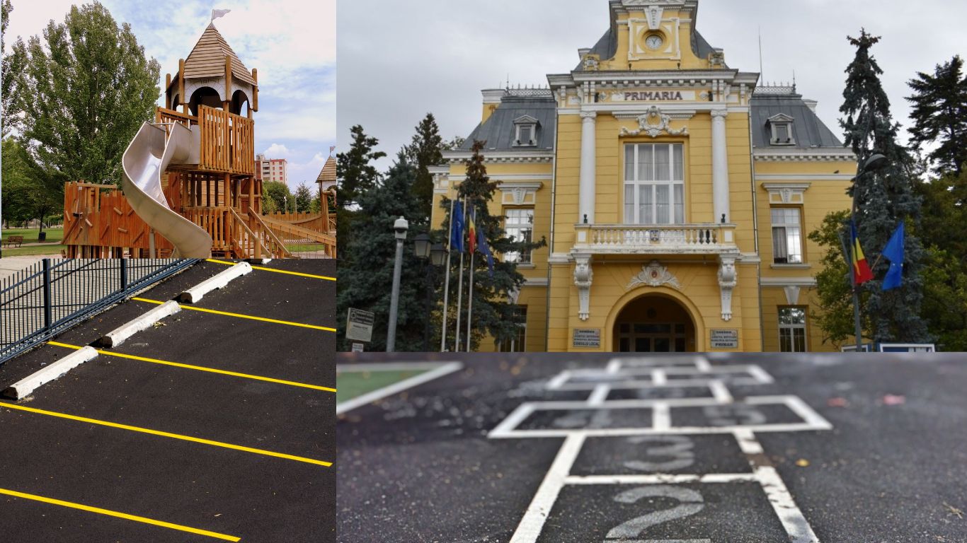 Parcări și locuri de joacă pregătite de Primăria Botoșani pe terenuri obținute de la o fundație 