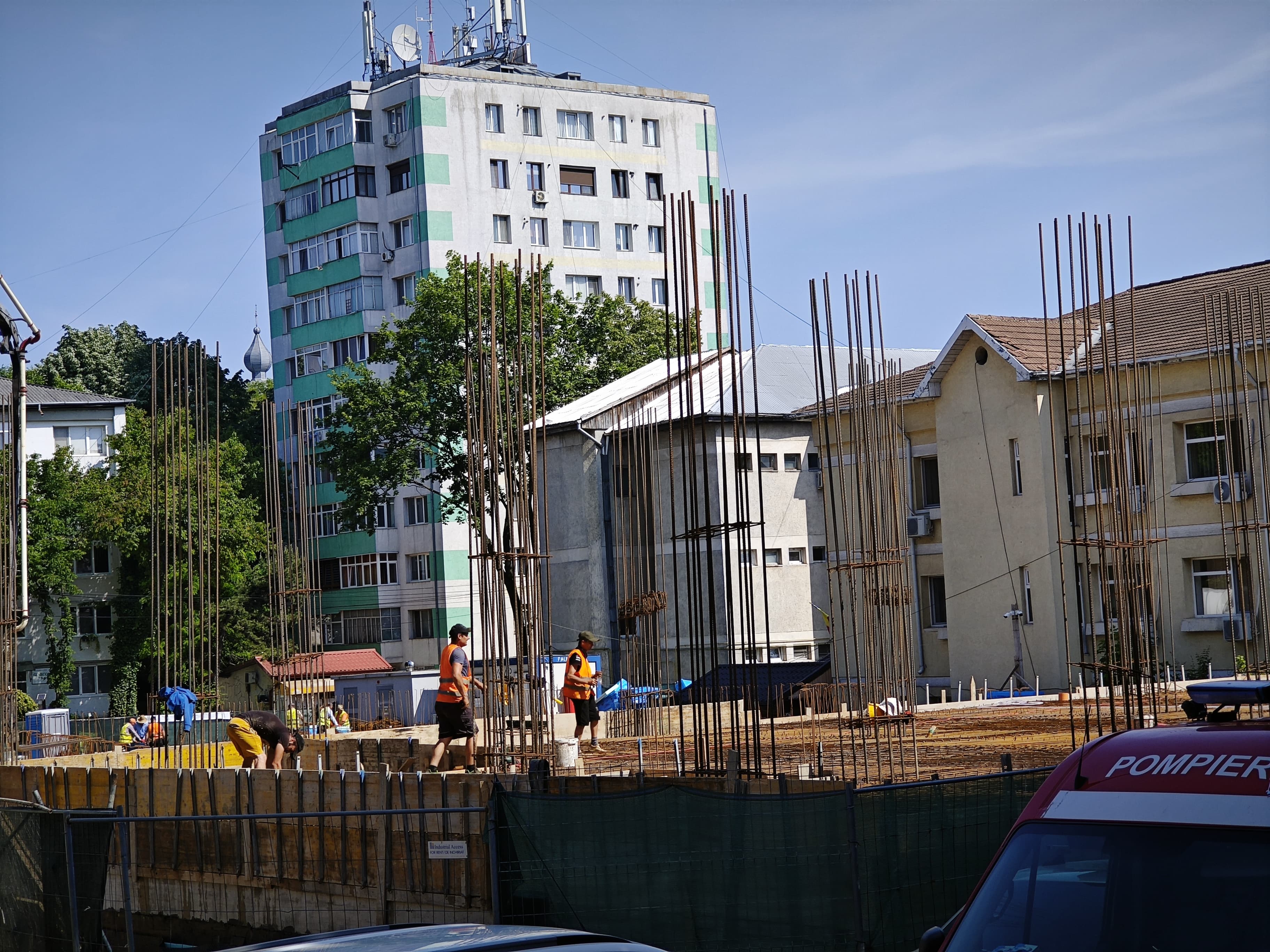 CLIPUL ZILEI: Se lucrează cu spor la noua policlinică de la Spitalul Județean 