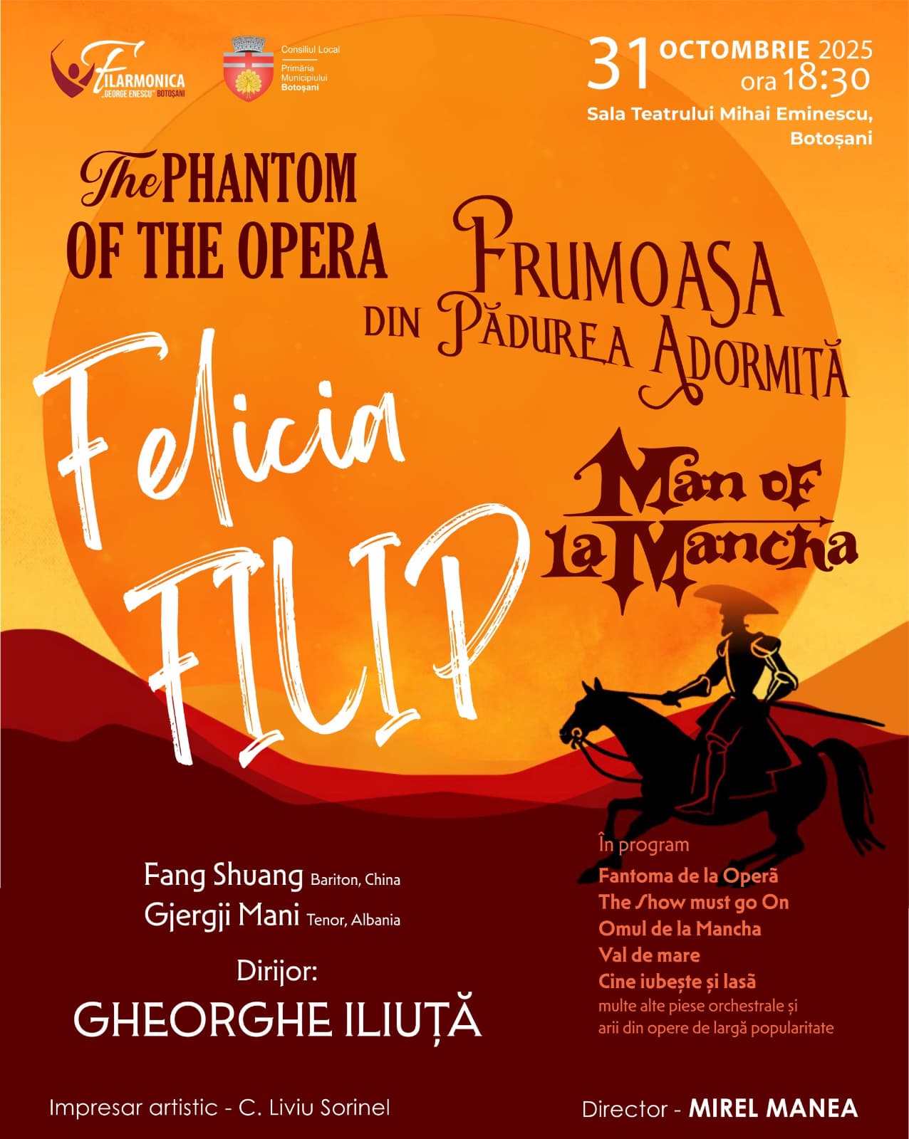 „Cântecul străbate lumea!” Un mini-musical de Halloween la Filarmonica Botoșani