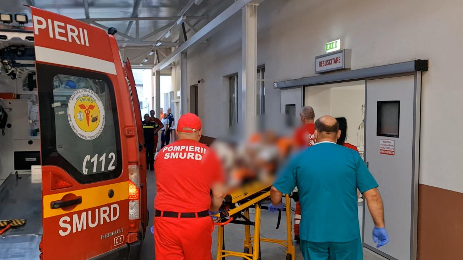 Bărbat înjunghiat în gât lângă Liceul Sportiv din Botoșani