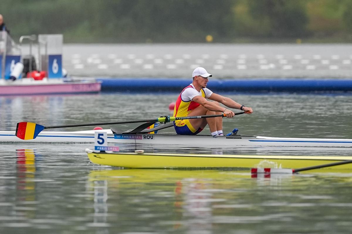 Botoșăneanul Mihai Chiruţă s-a calificat în semifinala probei de simplu vâsle la JO 2024