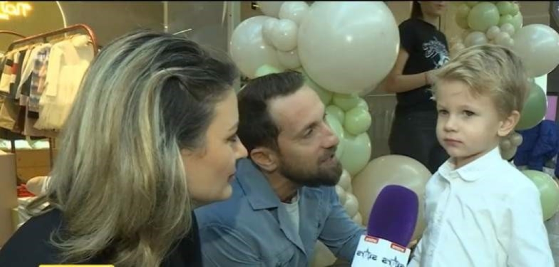 Fiul lui Dani Oțil și al Gabrielei Prisăcariu, primul interviu alături de părinți: Era momentul meu de celebritate